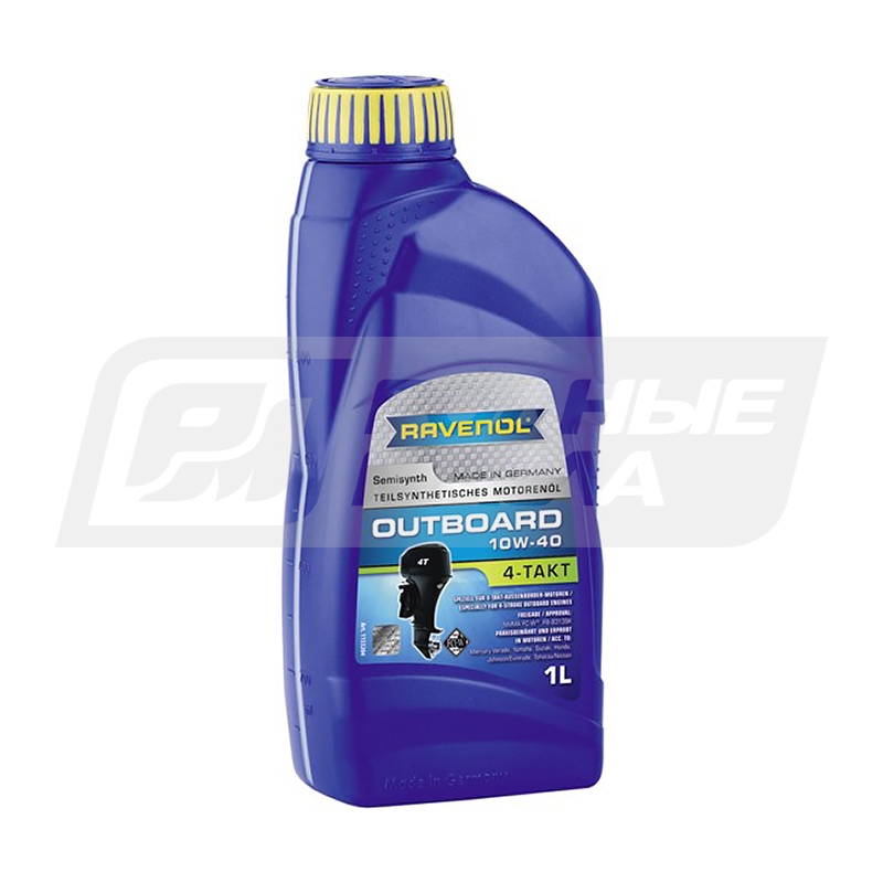 RAVENOL Outbordoel 4Т 10W40, 1л 115320400101999