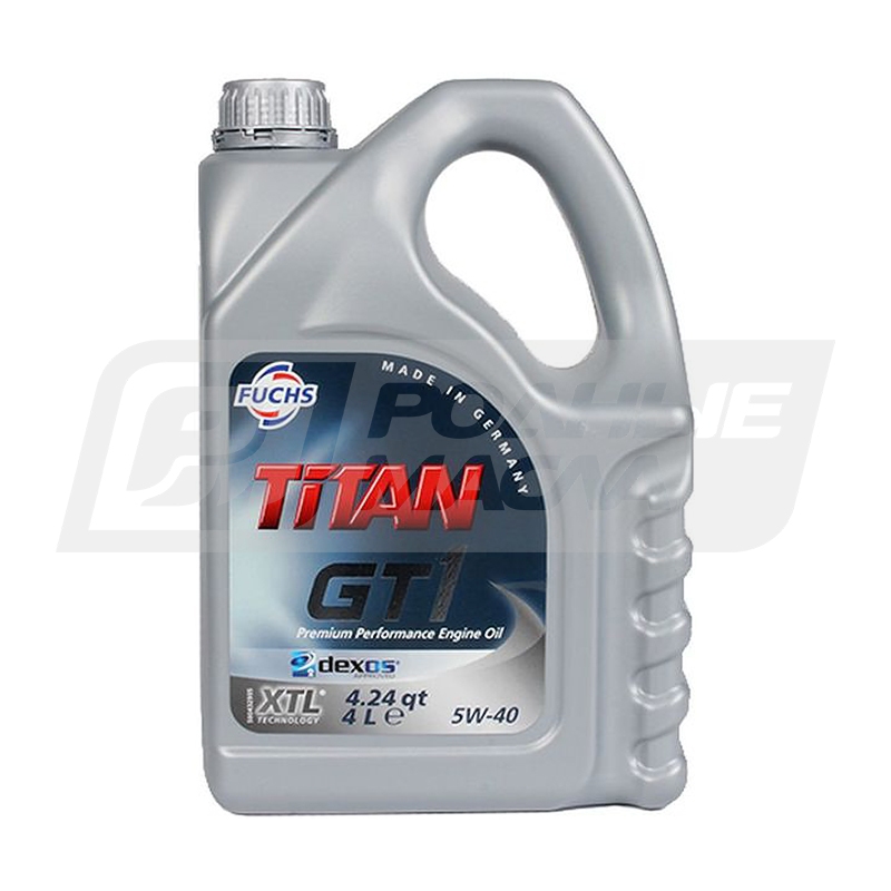 FUCHS Titan GT1 5W40, 4л 600756277